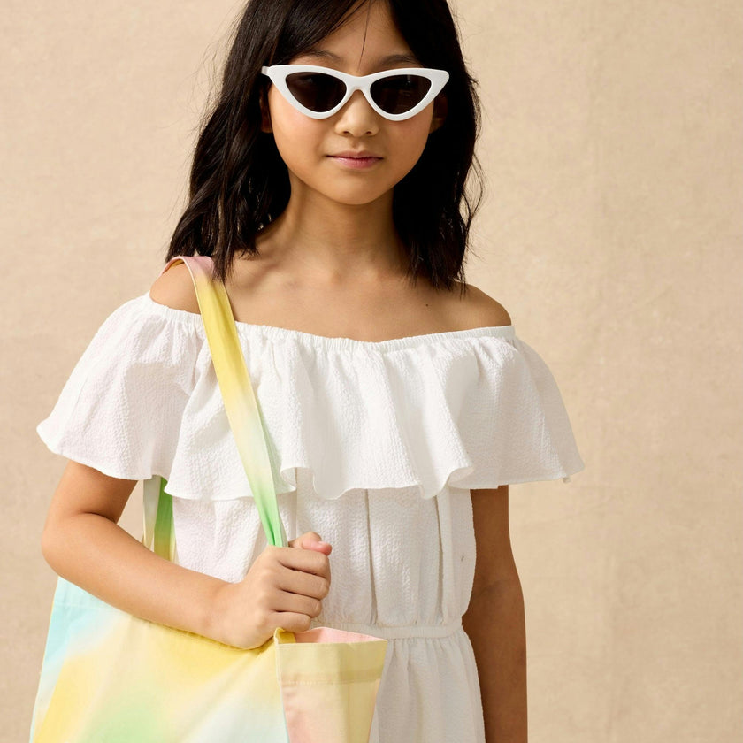 Crinkle Flutter Dress
