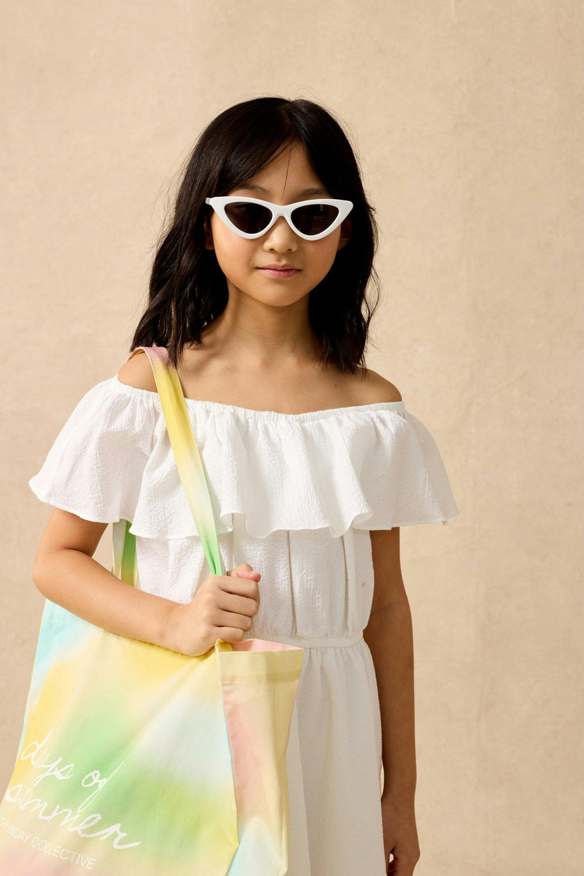 Crinkle Flutter Dress