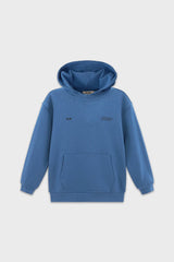Relaxed Cotton Hoodie With Print