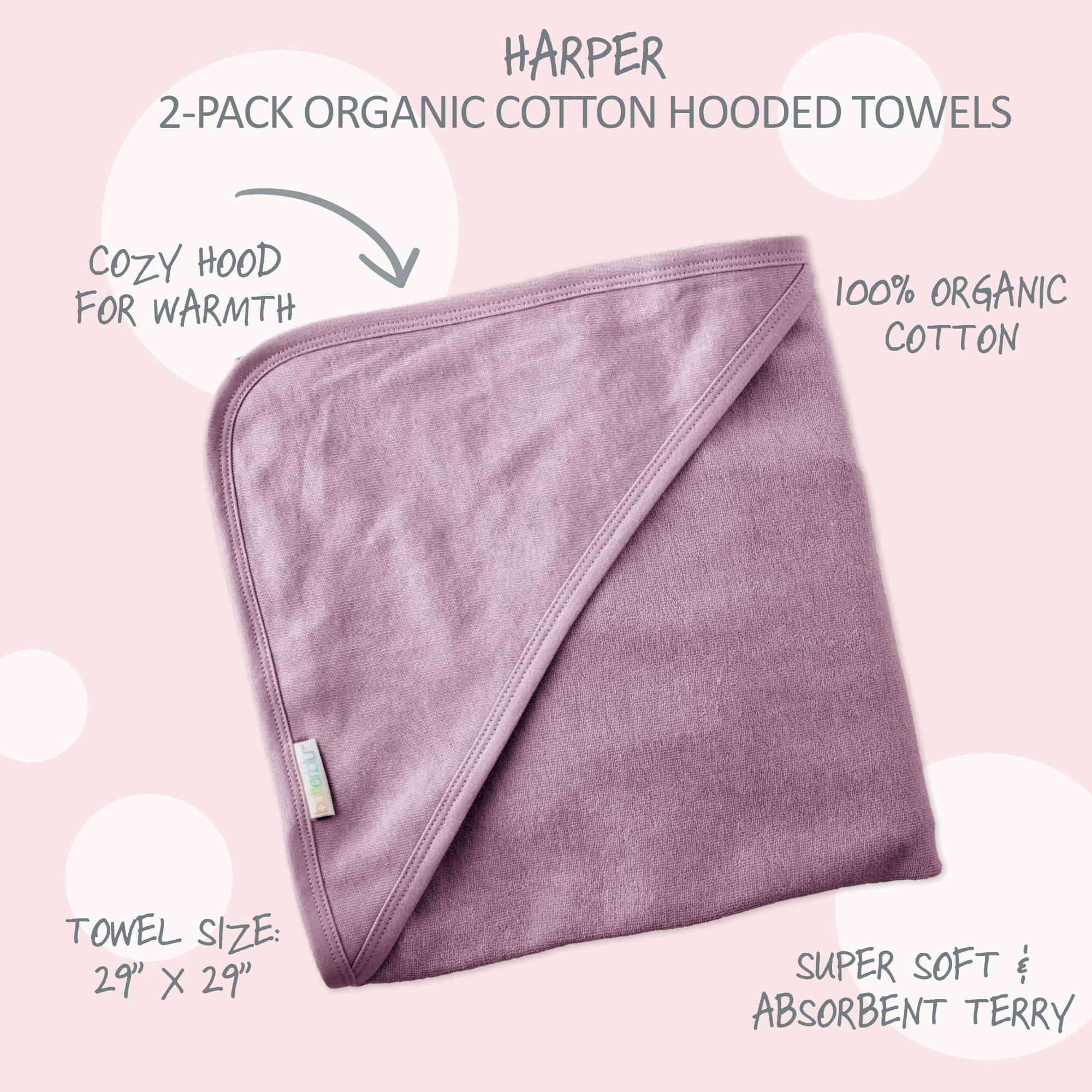 HARPER 3-Pack Hooded Towel