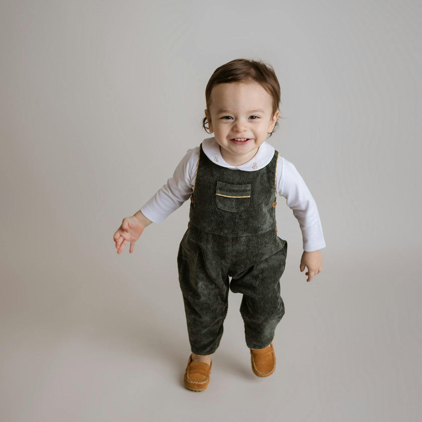 Acorn Long Sleeve Onesie