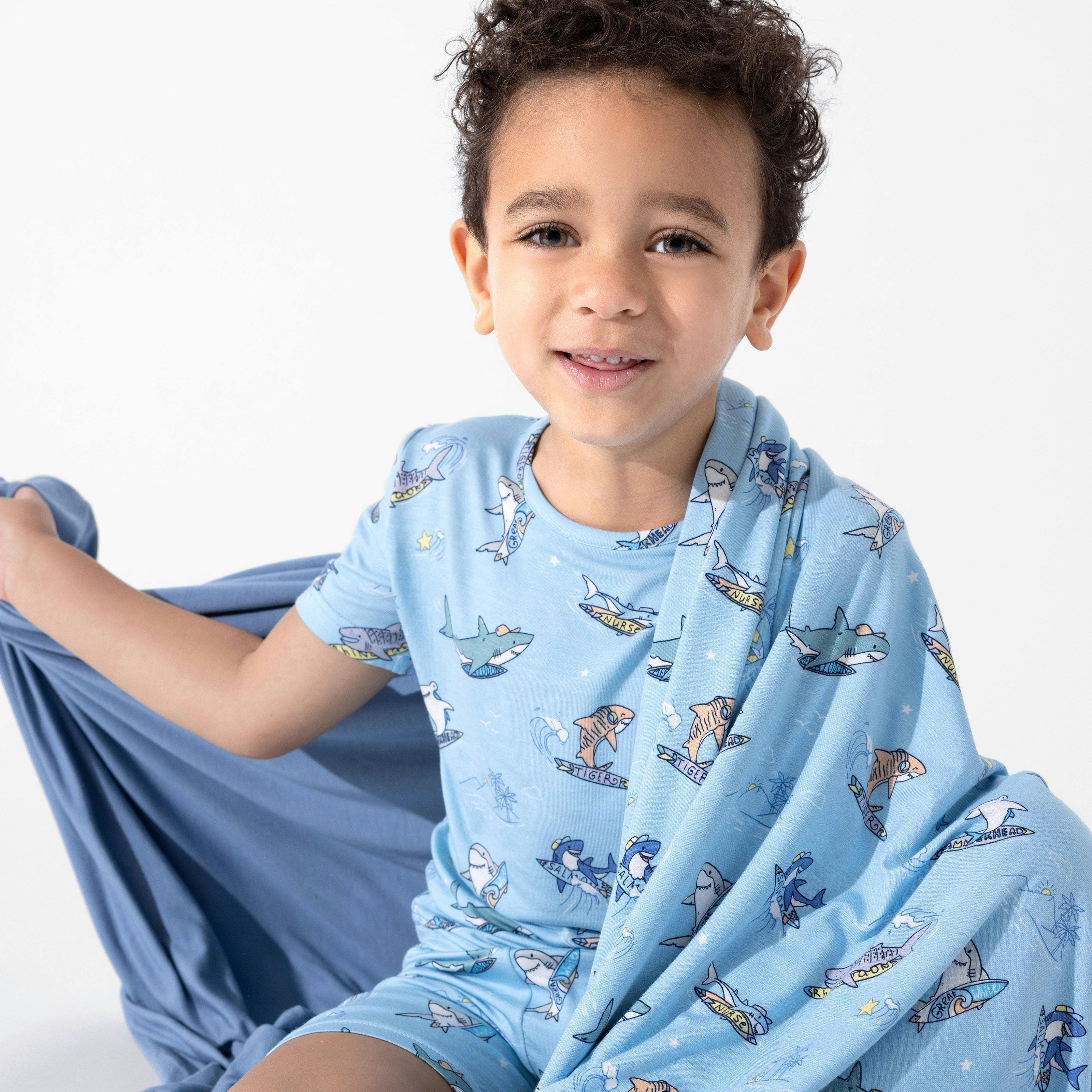 School Kids Pajama Short Set