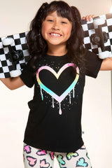 Modal Short Sleeve Shirttail Top