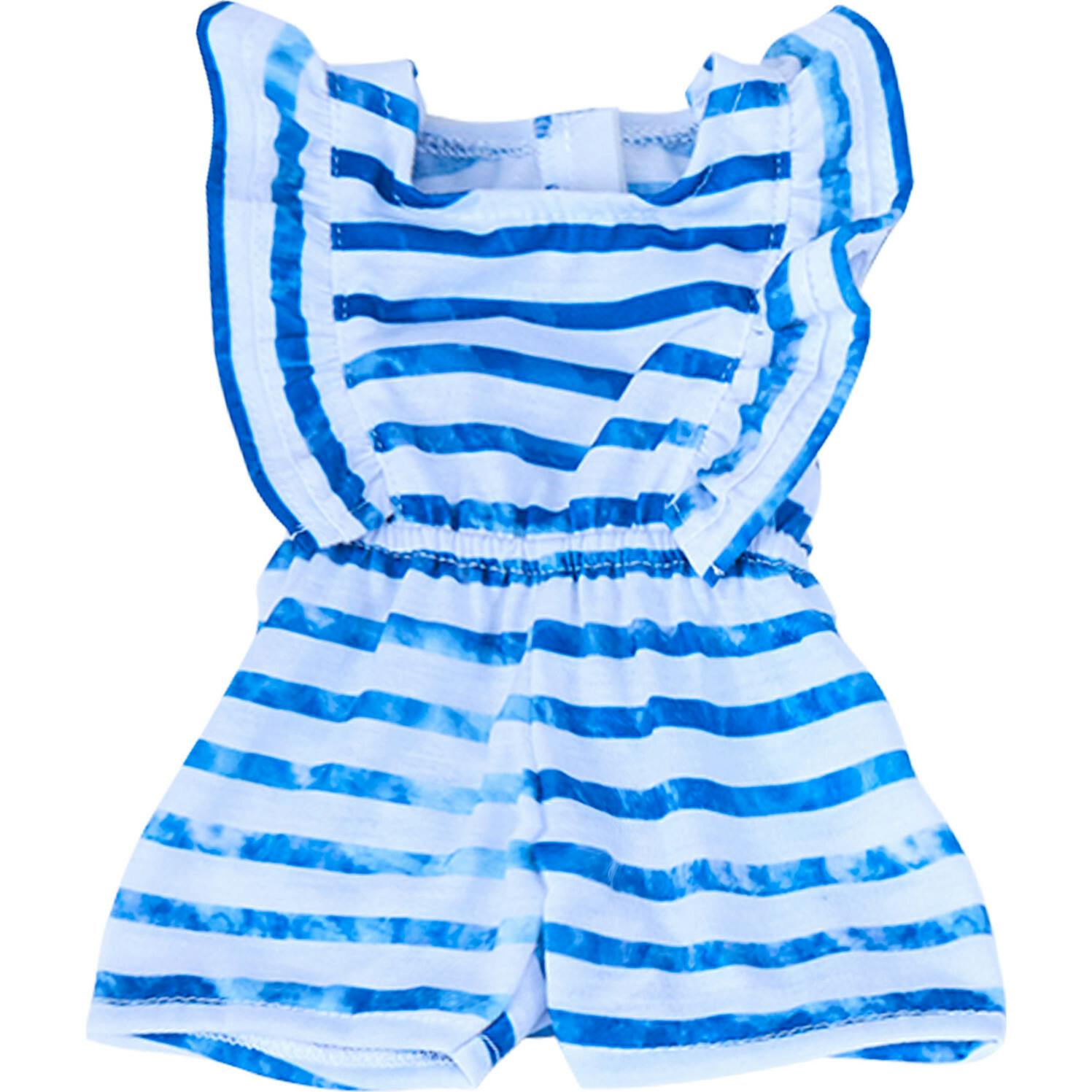Sophia's by Teamson Kids - 18'' Doll - Stripe Romper & Thong Flip Flop