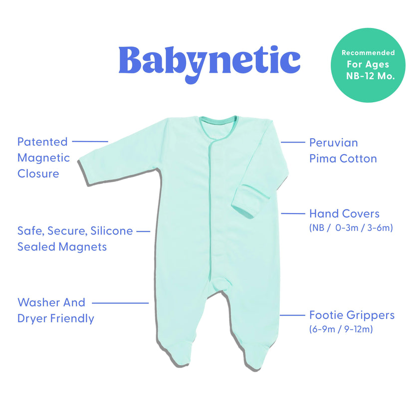 Magnetic Baby Footie