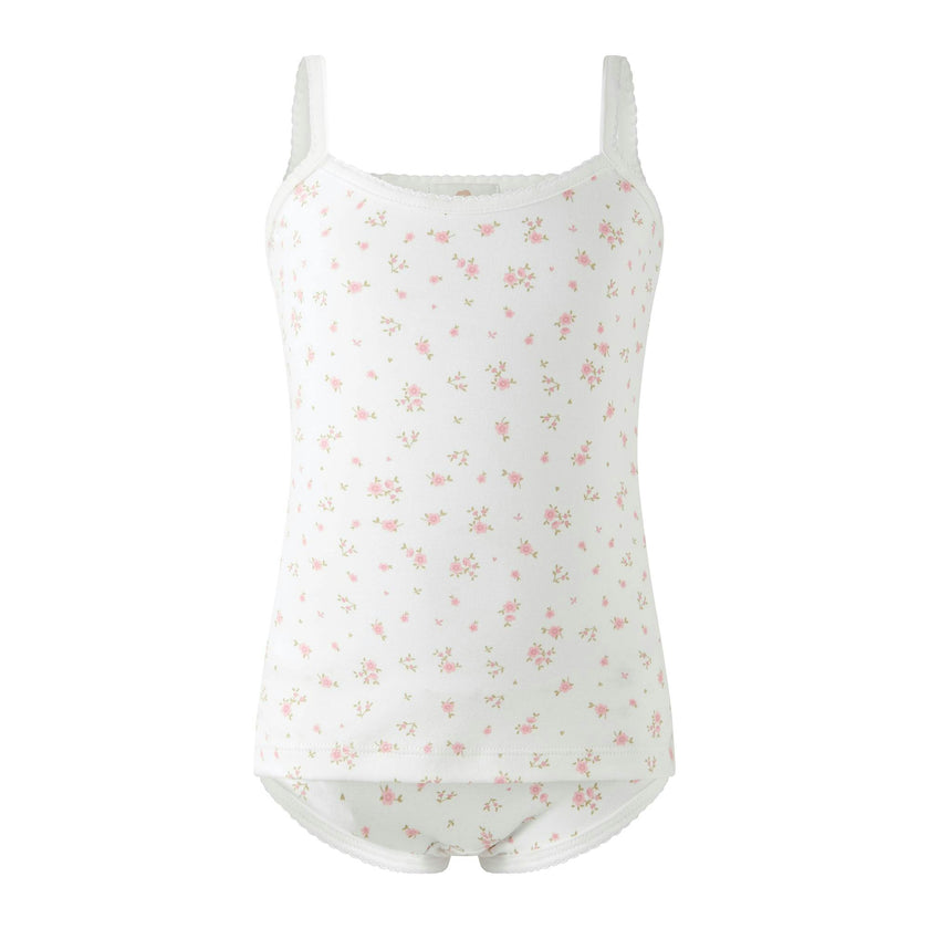 Pima Floral Underwear Set