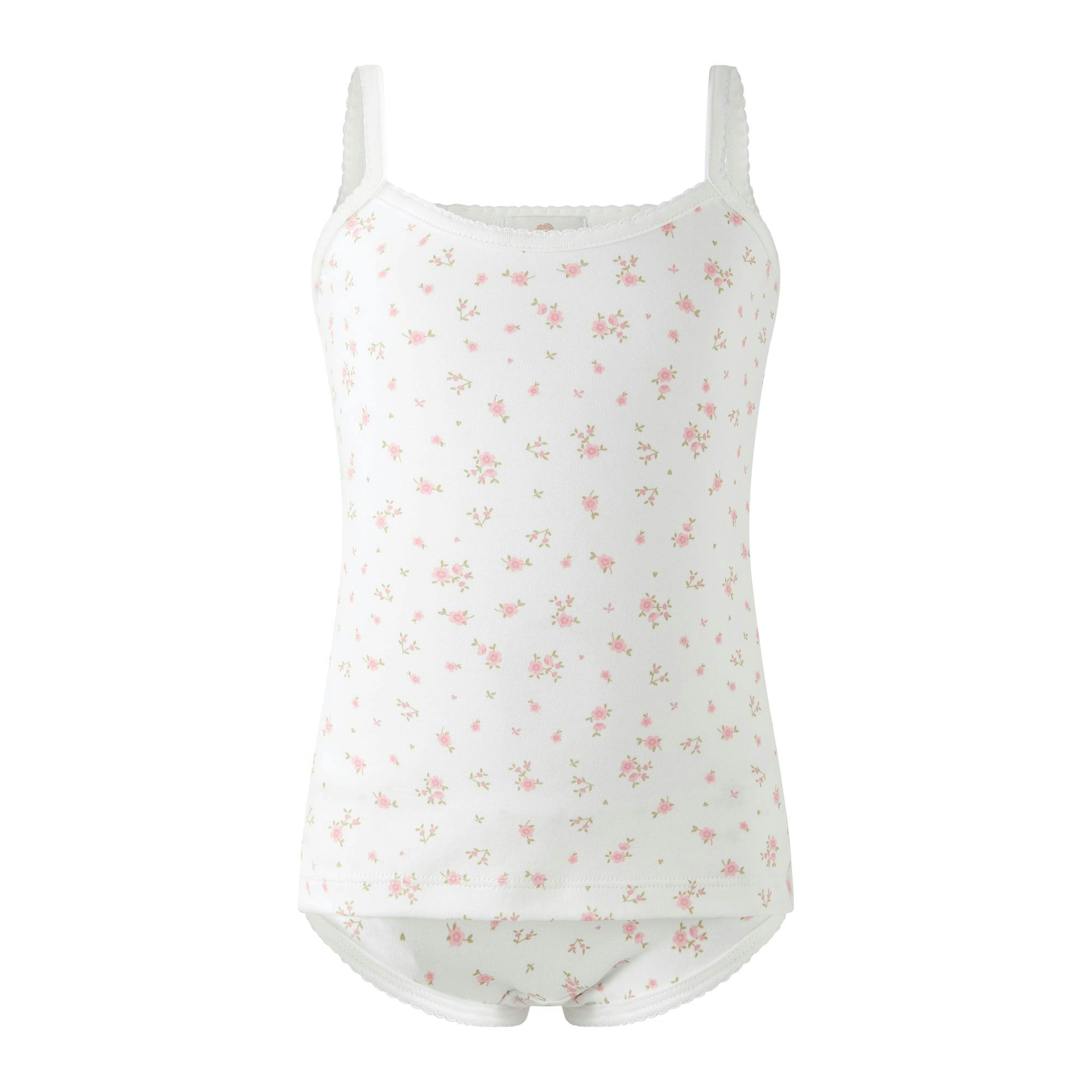 Pima Floral Underwear Set