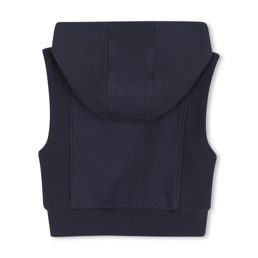 Navy Baby Vest Outfit Set