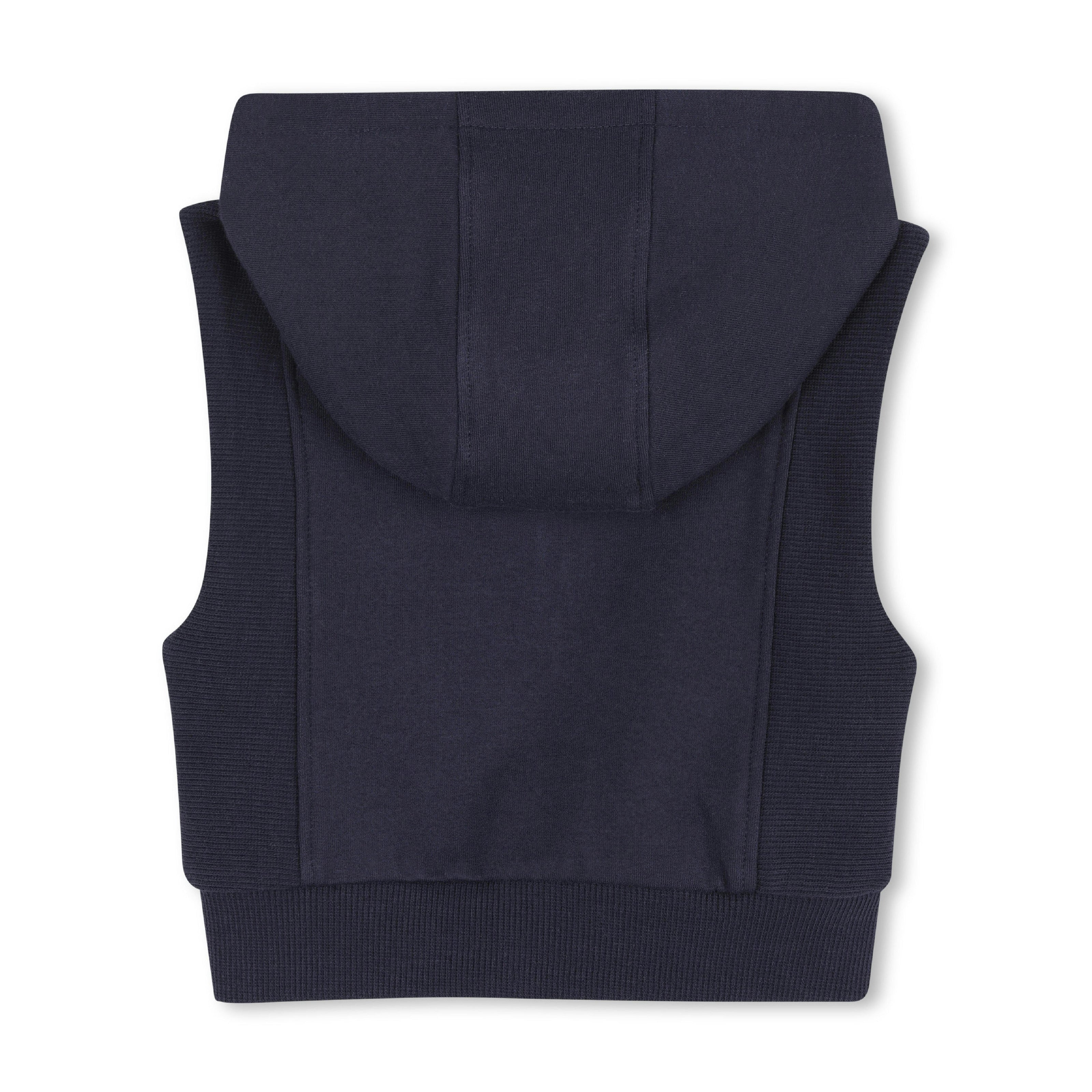 Navy Baby Vest Outfit Set