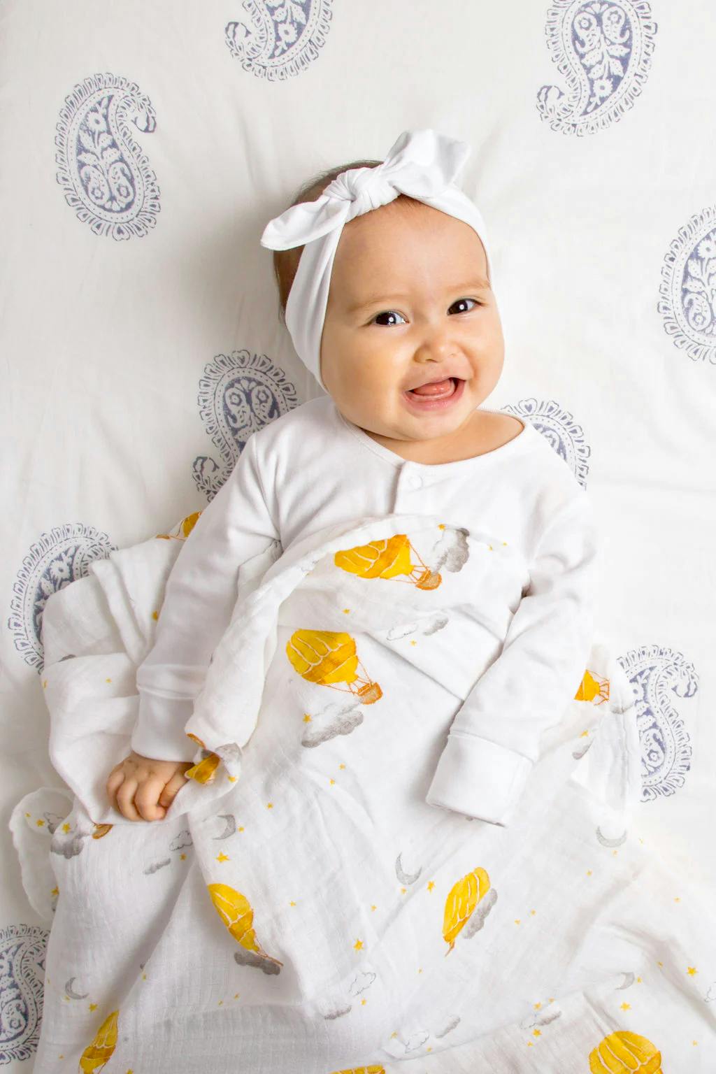 Organic Cotton Muslin Swaddle