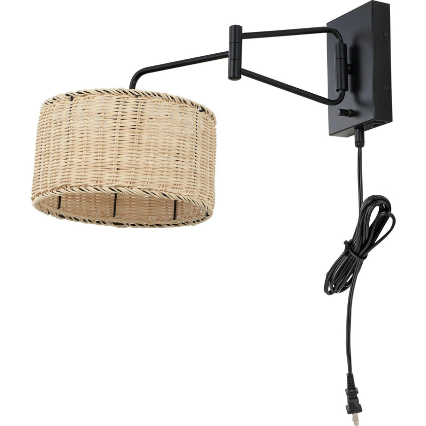 Bramley Wall Sconces with USB Port