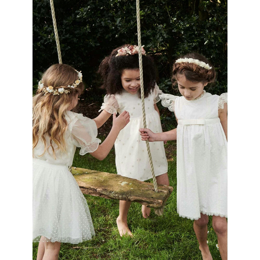 Ivory Terestia Ceremony Girl Top