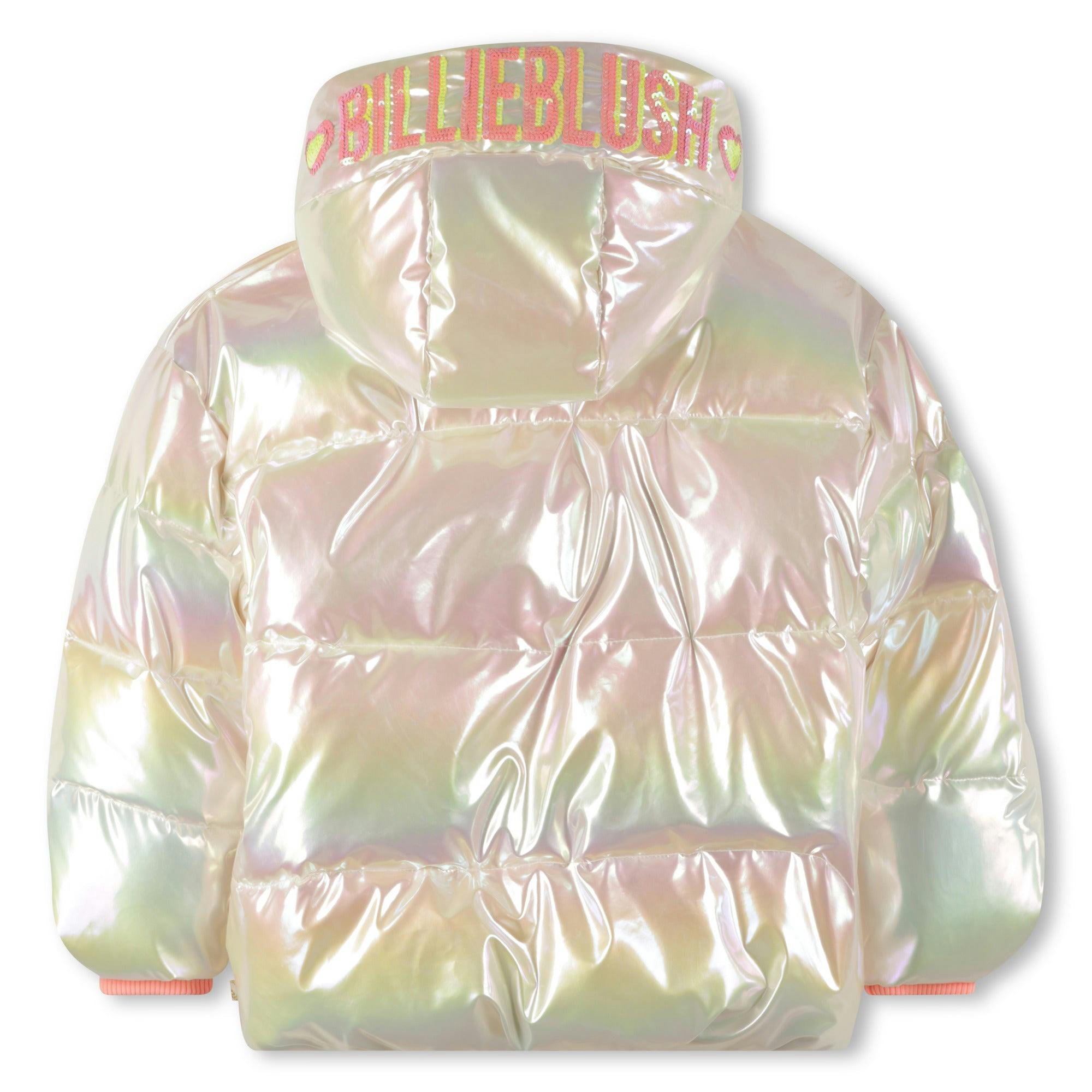Hooded down jacket