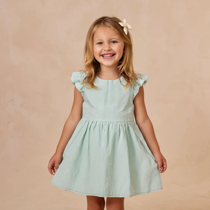 Organic Flutter Summer Dress