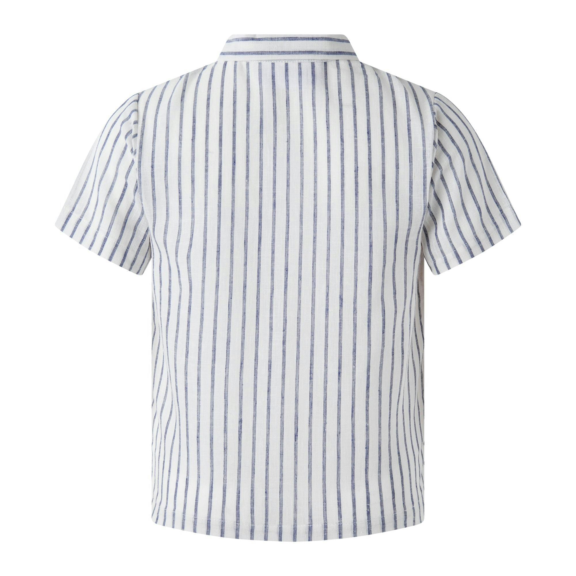 Linen Stripe Shirt