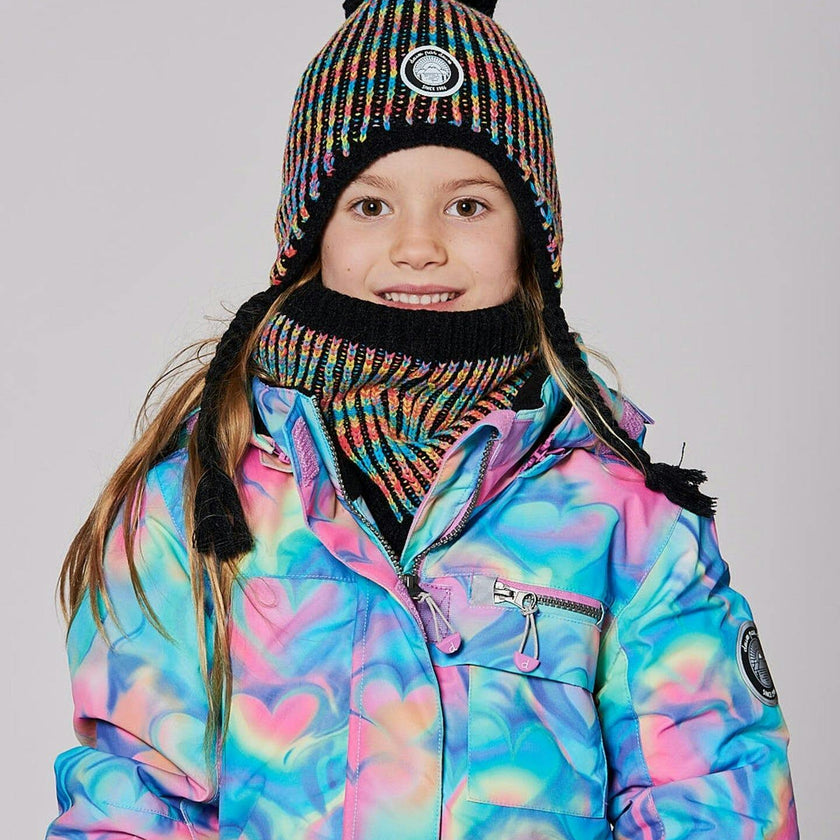 Lined Peruvian Knit Pompom Hat