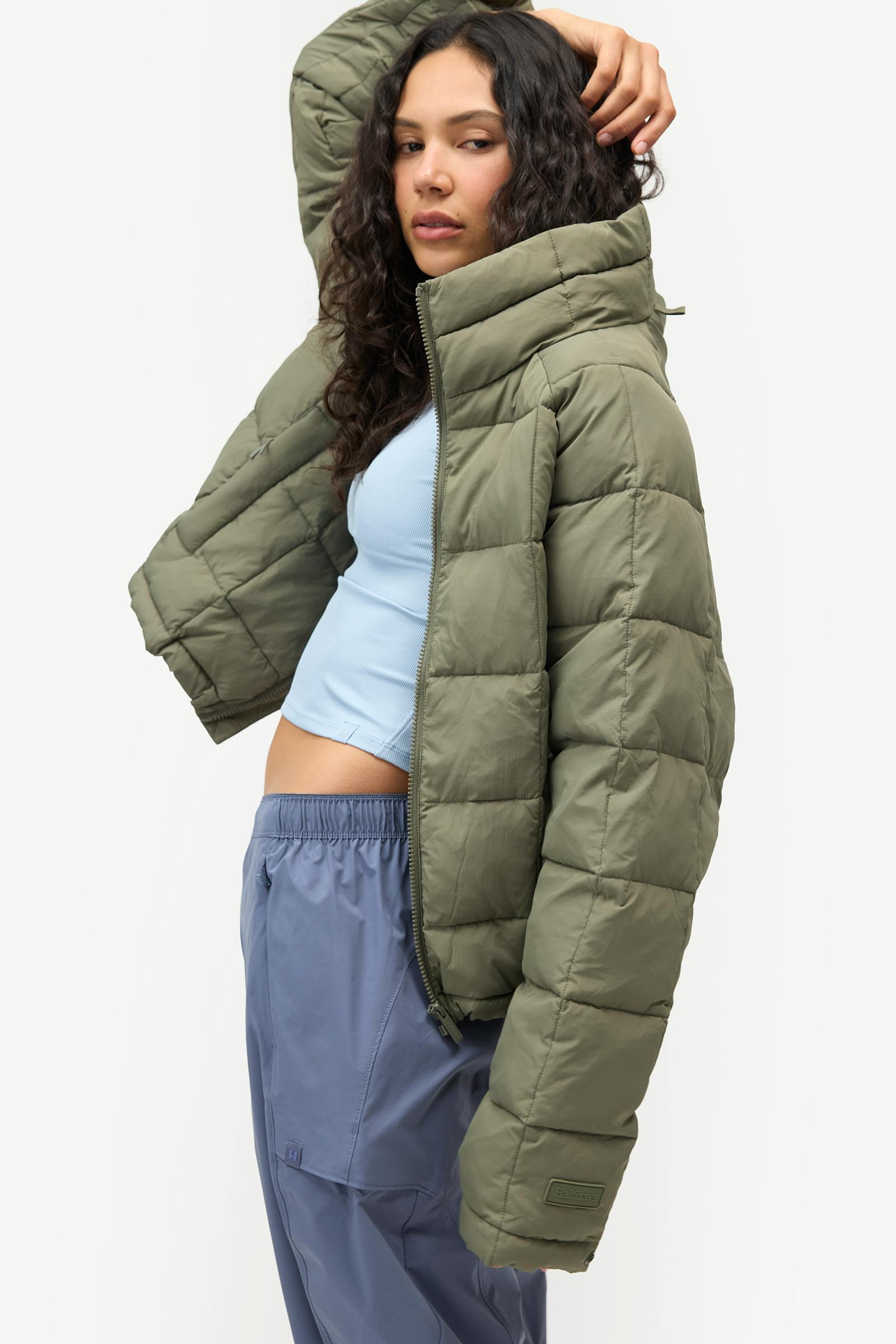 Nellie Packable Puffer Jacket, Kalamata