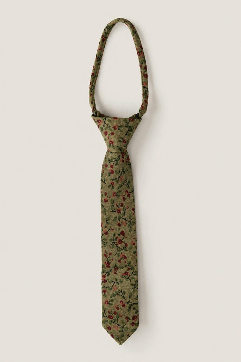 Ties in Woodland Floral