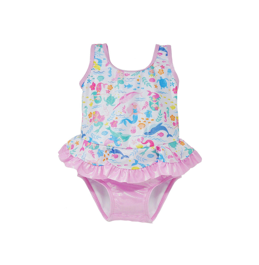UPF 50+ Stella Infant Ruffle Swimsuit