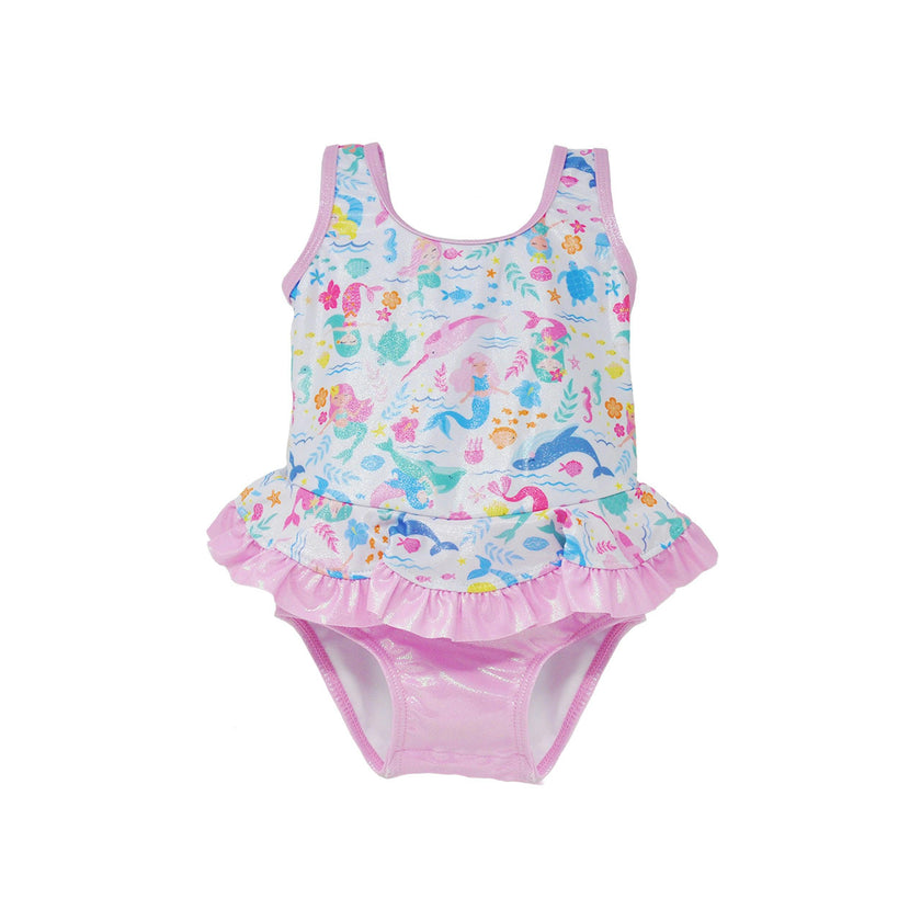 UPF 50+ Stella Infant Ruffle Swimsuit - G