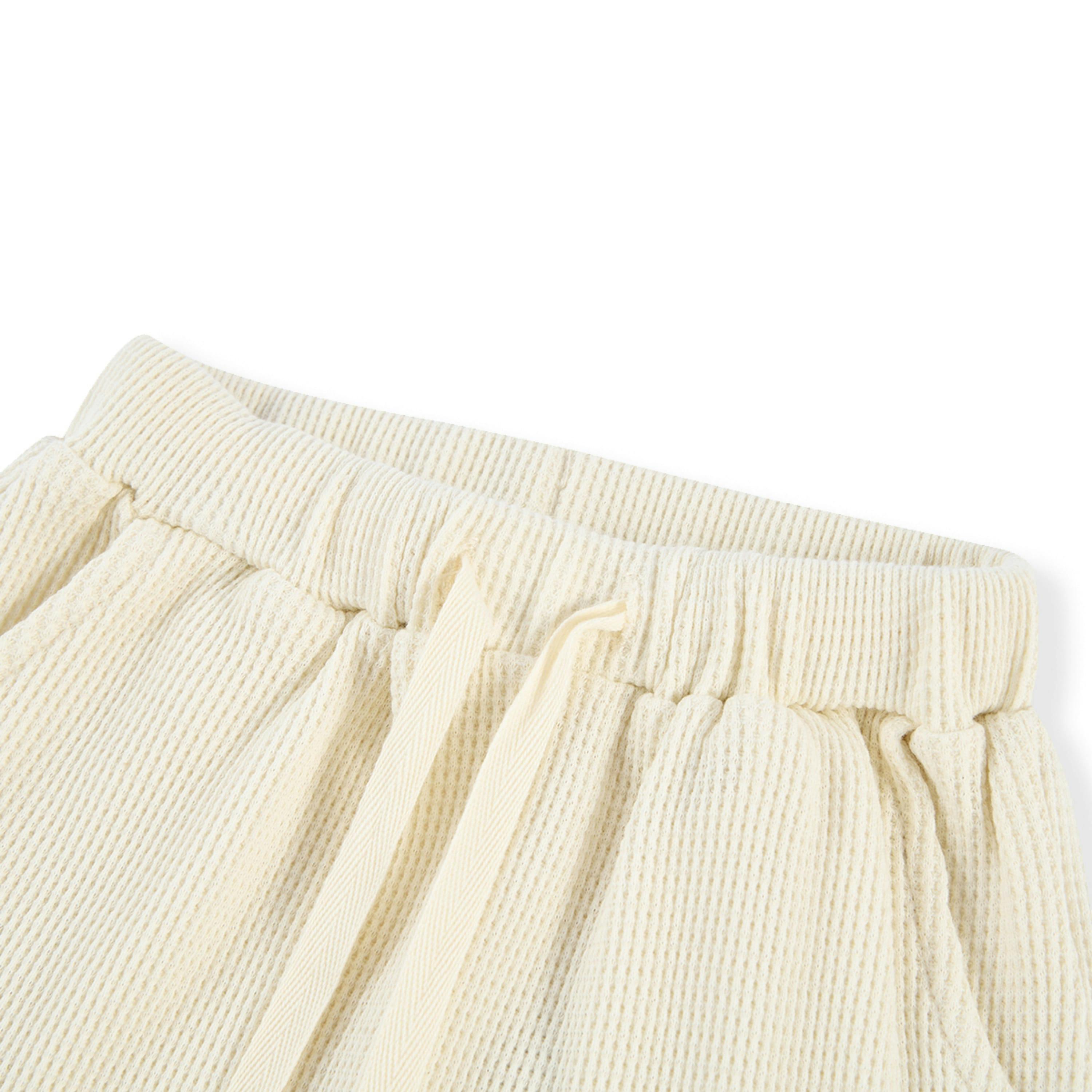 Vanilla Waffle Jogger Pants