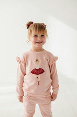 Ruffle Sweatshirt Ballerina