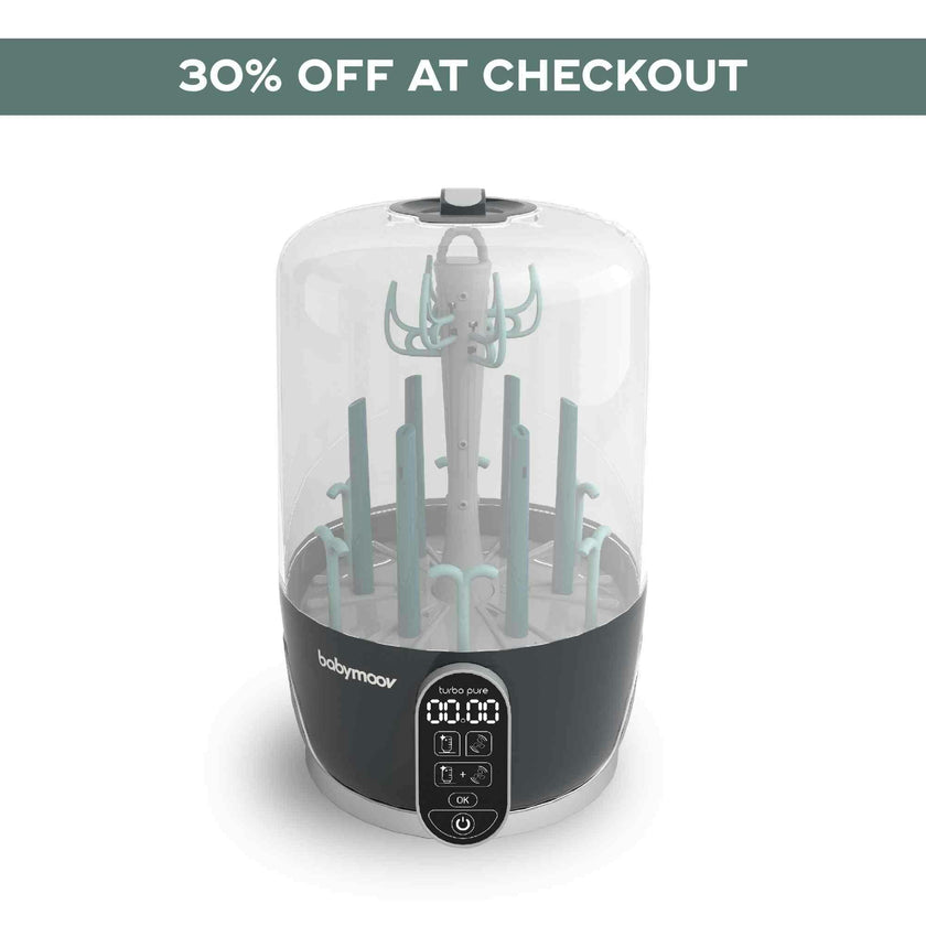 Turbo Pure 3-in-1 Bottle Sterilizer, Dryer & Purified Bottle Storage