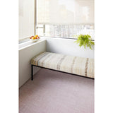 Mini Basketweave Floor Mat, Blush