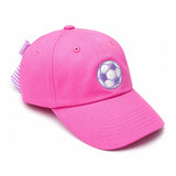 Soccer Bow Baseball Hat