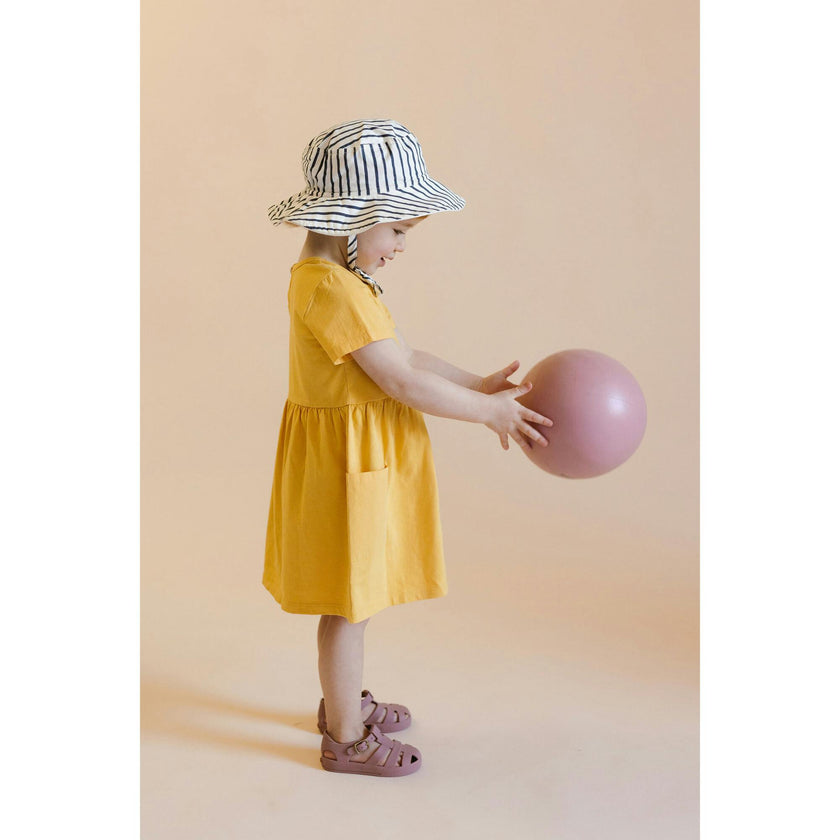 Playground Empire Waist 2-Pocket Dress, Yellow