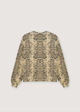 TNS Logo Woman Sweatshirt Group 2 Nettle Print