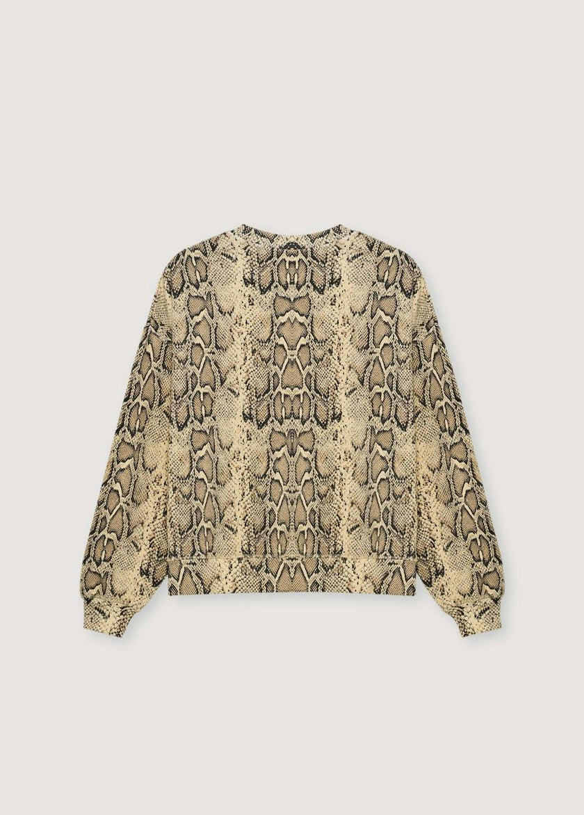 TNS Logo Woman Sweatshirt Group 2 Nettle Print