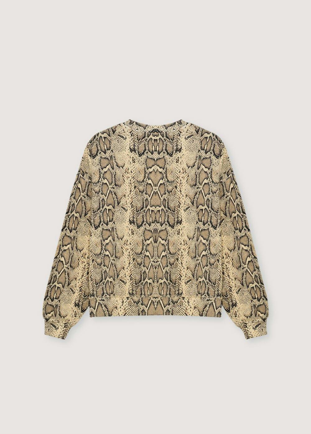 TNS Logo Woman Sweatshirt Group 2 Nettle Print