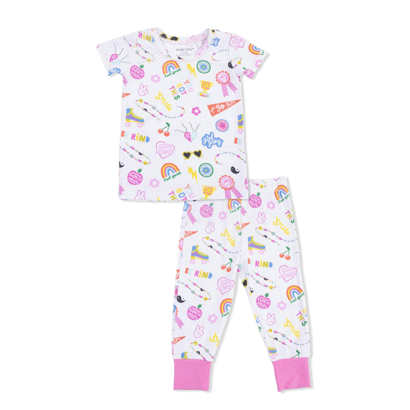 Girl Power - Short Sleeve Loungewear Set