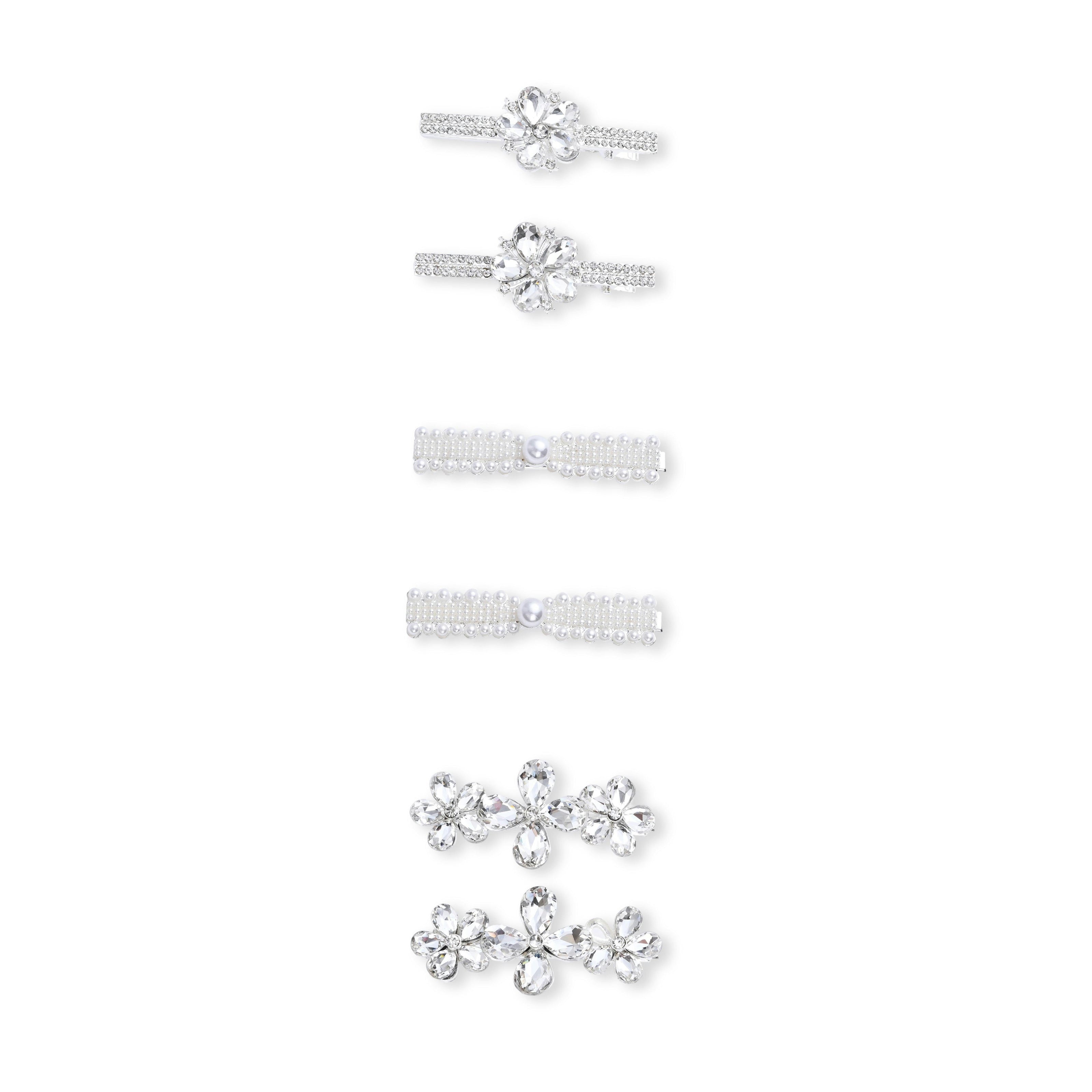 Gemstone Hair Pin Trio