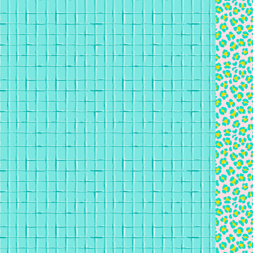 Water and candy animal dots swimsuit