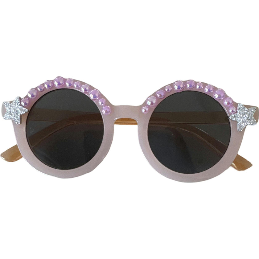 Lavender Stars Alina Round Sunnies