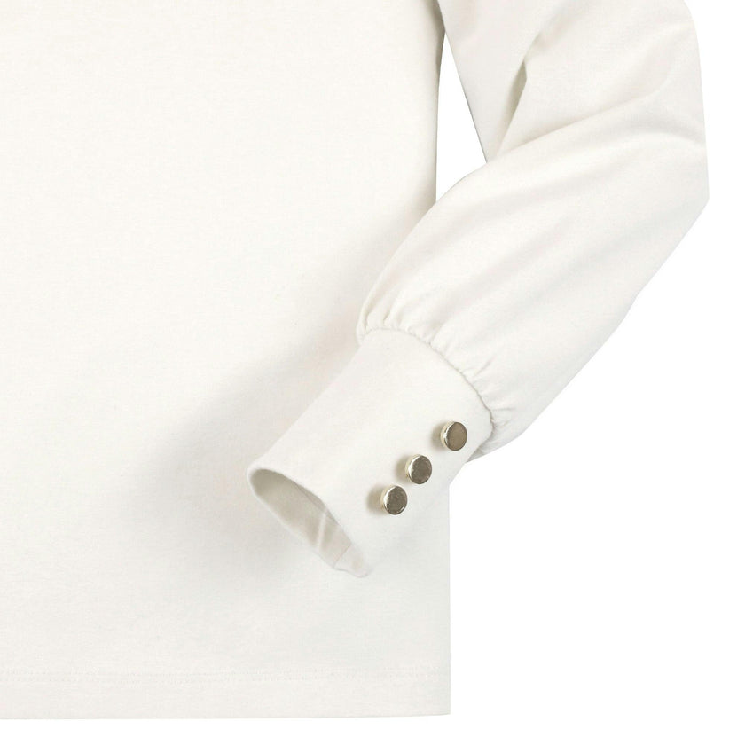 Organic Mock Neck Knit Top