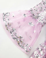 Tabitha Sequin Maxi Dress, Bubblegum Pink