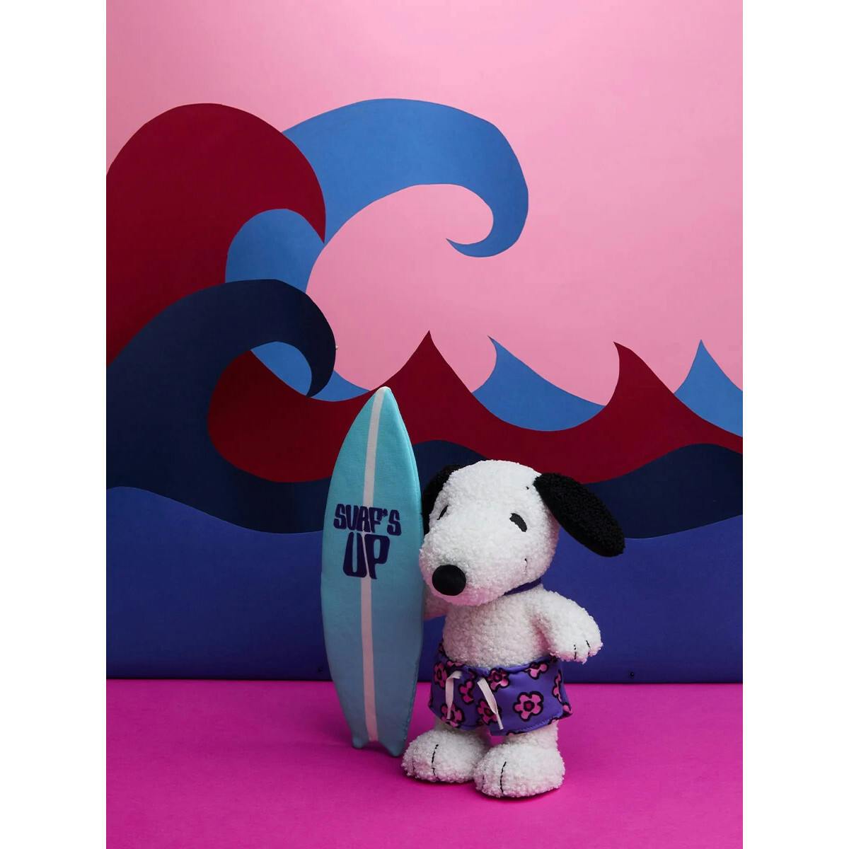 Plush Peanuts Snoopy Surf Dog 8.5