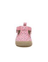 Tulips Blush Canvas Espadrille First Kick