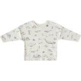 Dropped Shoulder Long Sleeve Top