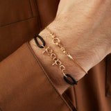 Women's Rope Chain Bracelet, Yellow Gold-Filled
