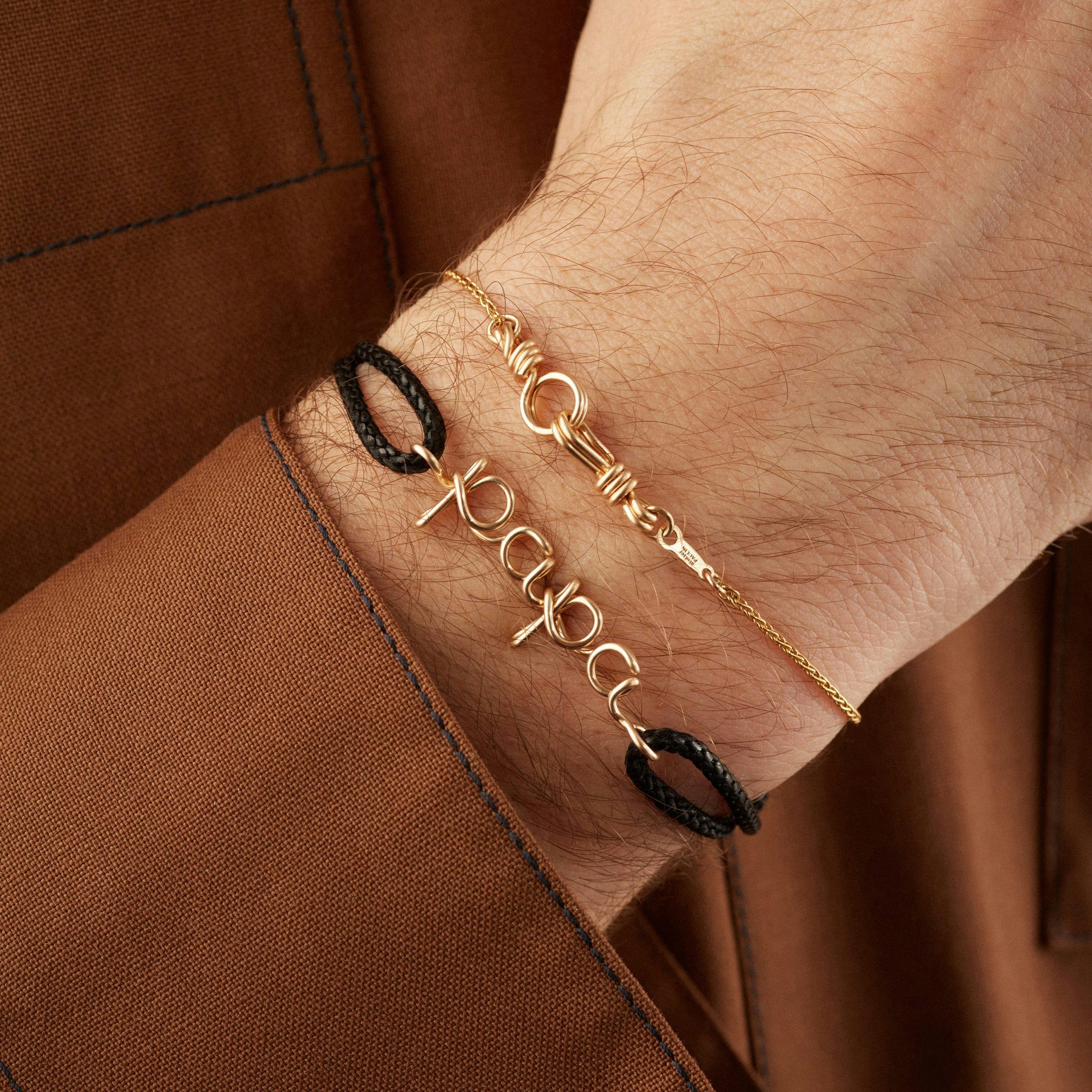Women's Rope Chain Bracelet, Yellow Gold-Filled