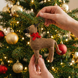 Great Dane Dog Hand Knit Christmas Ornament