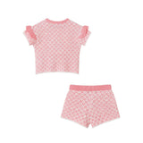 Kids Crochet Top & Short Set