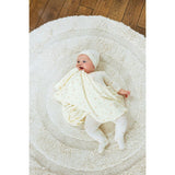 Bamboo Ribbed Floral Footie