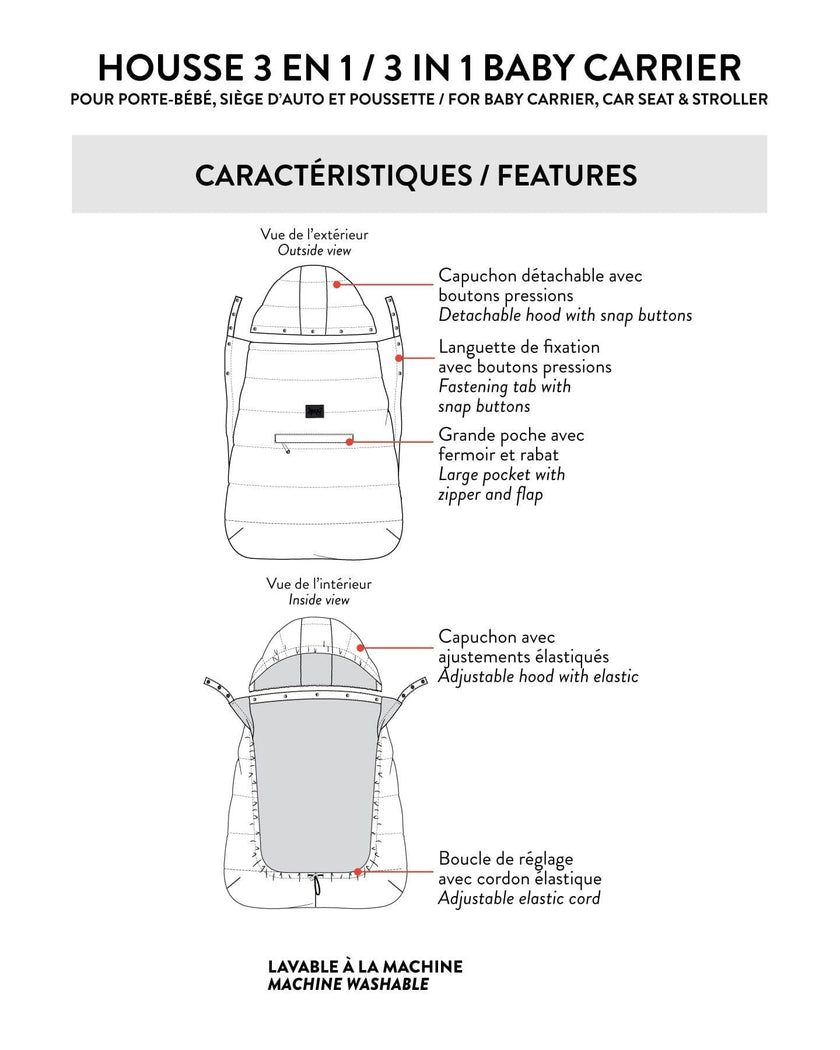 3-In-1 Multifunction Cover for Car Seat