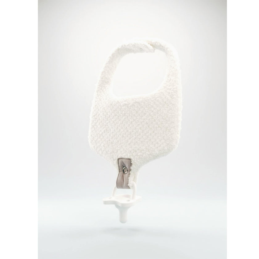 Sooth & Snap Pacifier Bib | Lavender Drift