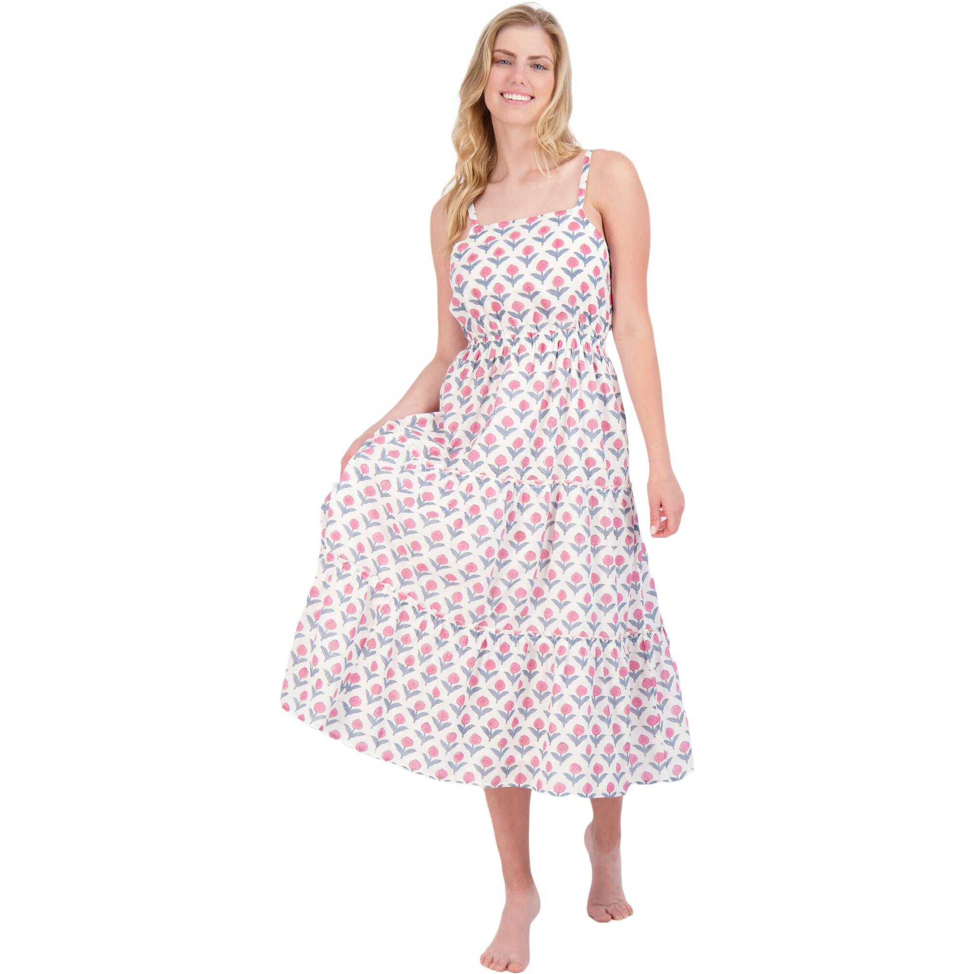 Women's Emilie Maxi Strappy Sundress Flower, Florals